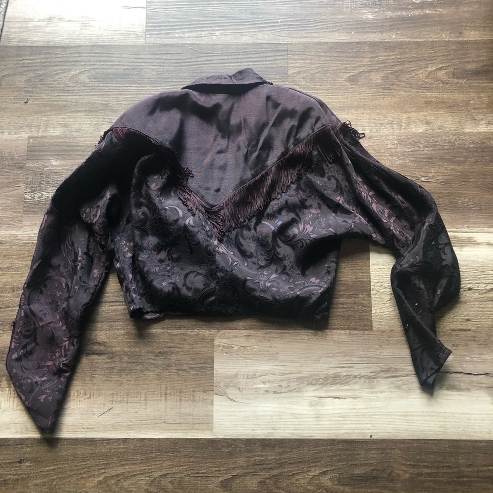 Vintage fringe jacket